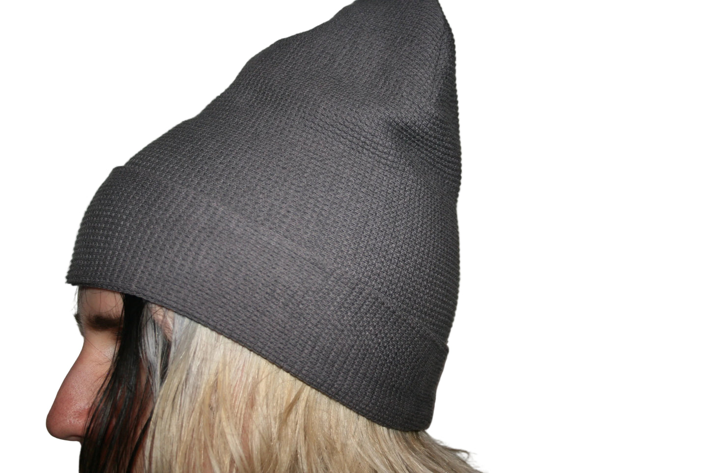 Distressed Dyed Beanie (fitted)